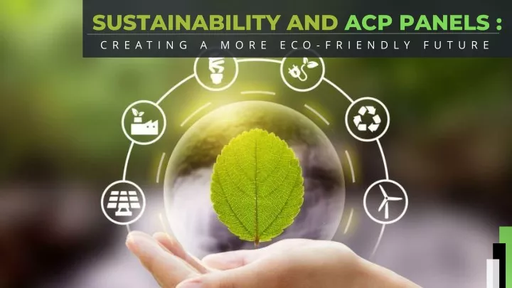 sustainability and acp panels
