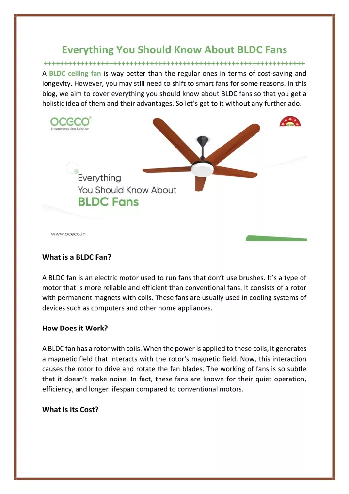 everything you should know about bldc fans a bldc