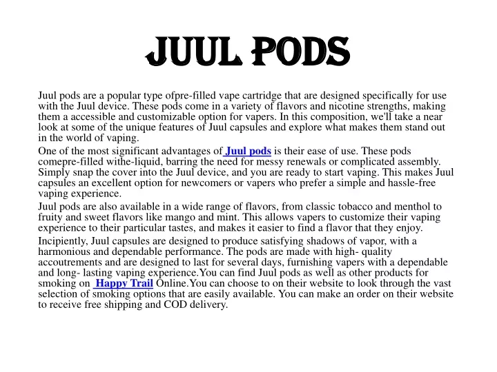 juul juul pods pods