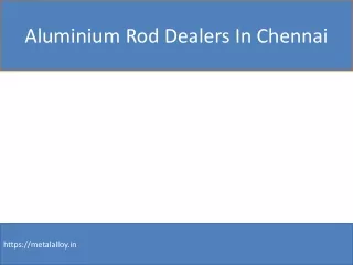 aluminium rod dealers in chennai