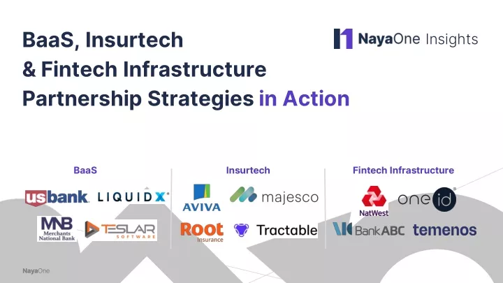 baas insurtech fintech infrastructure partnership