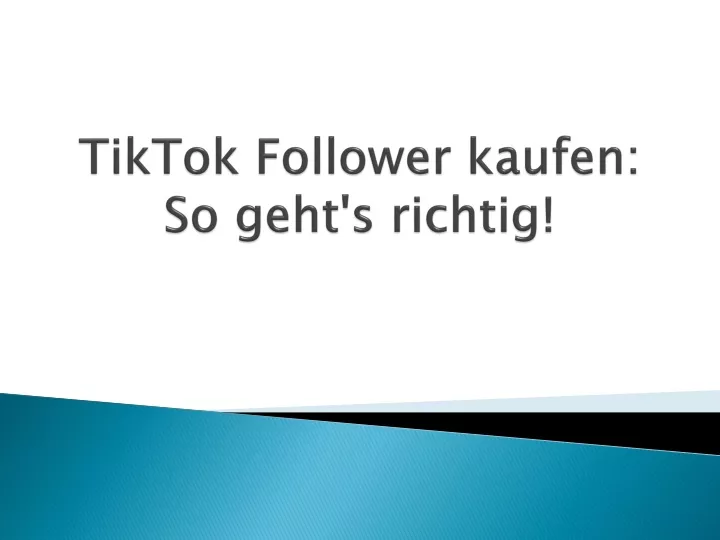 tiktok follower kaufen so geht s richtig