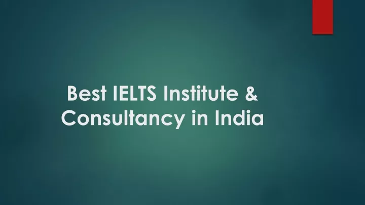 best ielts institute consultancy in india