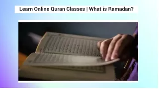 learn online quran classes what is ramadan