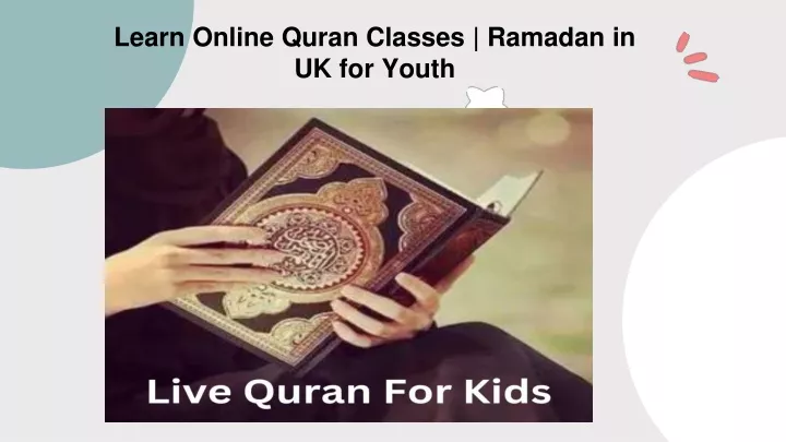 learn online quran classes ramadan in uk for youth