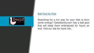 ball pool for kids searching
