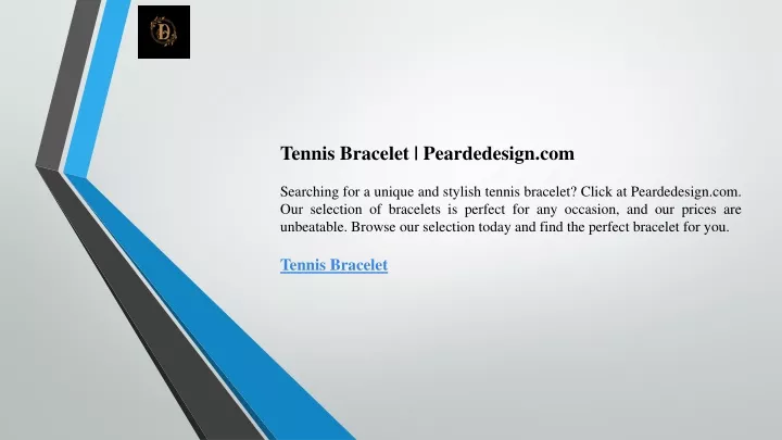 tennis bracelet peardedesign com searching