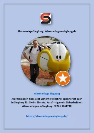 Alarmanlage Siegburg| Alarmanlagen-siegburg.de