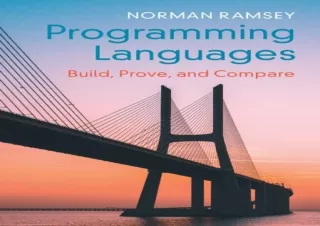 PDF Programming Languages: Build, Prove, and Compare ipad