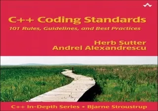 pdf book c coding standards 101 rules guidelines