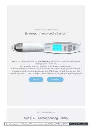 entwickelt f r perfektion elektroporation needle