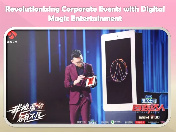 revolutionizing corporate events with digital