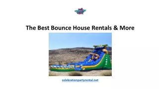 The Best Bounce House Rentals & More