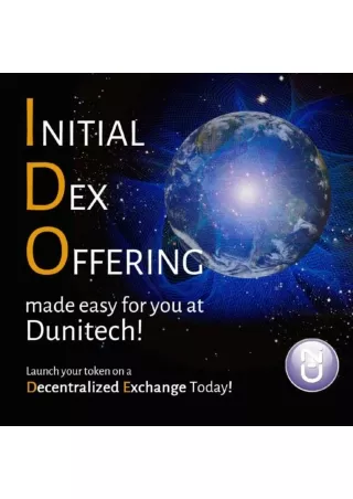 Defi Exchange Development Solution - Dunitech