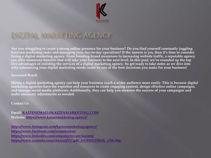 digital marketing agency