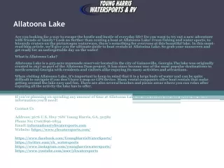 allatoona lake