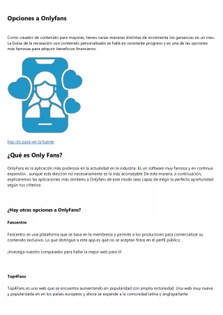Otra aplicación como Loyalfans