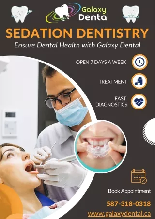Sedation Dentistry in Calgary | IV Sedation - Galaxy Dental