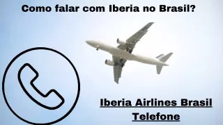 Como posso entrar em contato com a Iberia?