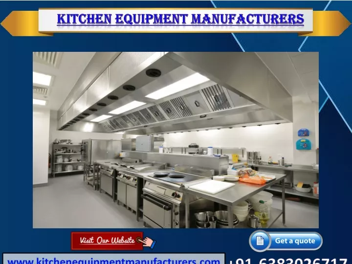 kitchen equipment manufacturers