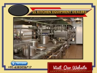 SS Kitchen Equipment Dealers
