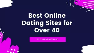 Best Online Dating Sites for Over 40