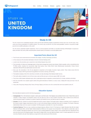 Study in UK 2023 Top Universities, Fees, Cost, Scholarships and VISA