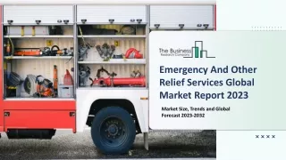 emergency and other relief services global market