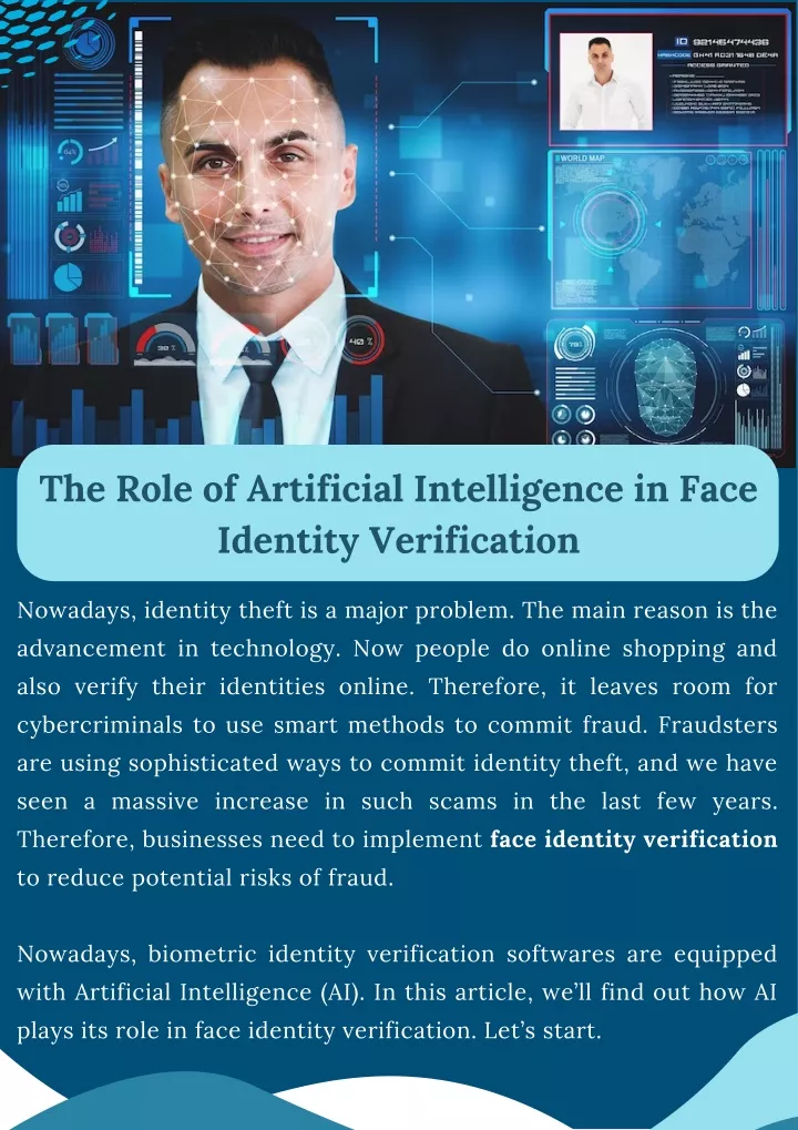 the role of artificial intelligence in face