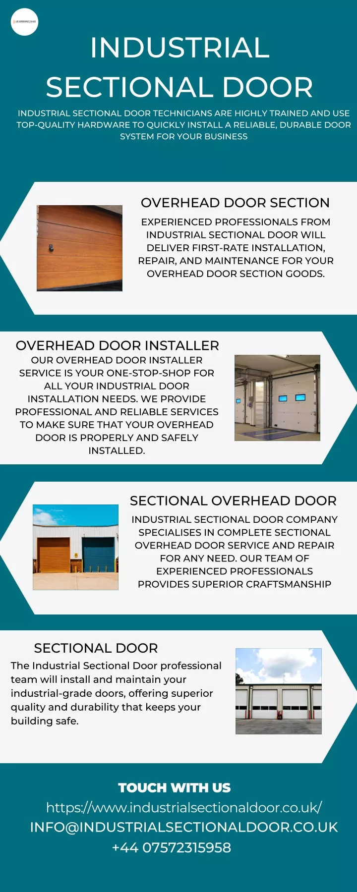 industrial sectional door industrial sectional