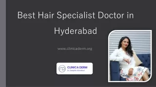 Best Hair Specialist Doctor in Hyderabad