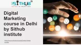 Digital Marketing course in Delhi
