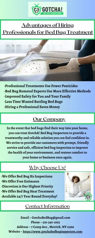 advantages of hiring professionals