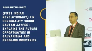 (First Indian Revolutionary) FIR Personality Shubh Gautam Jaypee