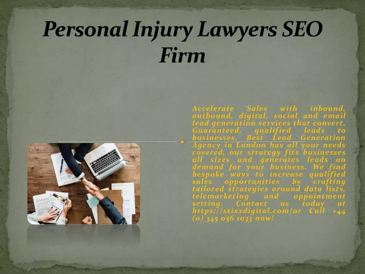 personal injury lawyers seo firm