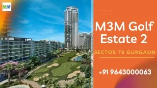 M3M Golf Estate 2 Gurgaon | M3M Beverly Hills