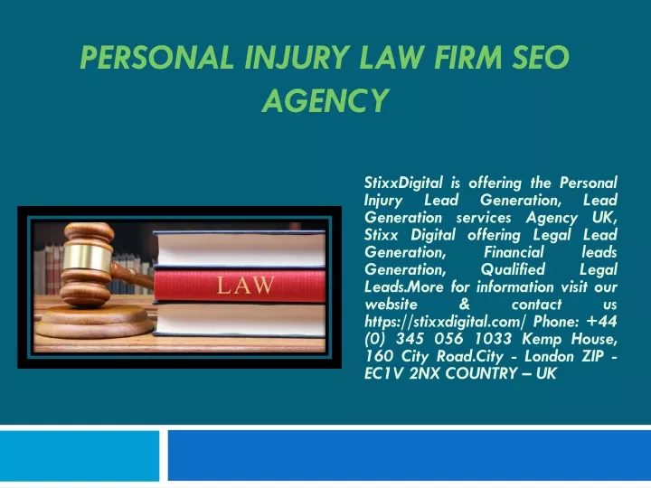 personal injury law firm seo agency