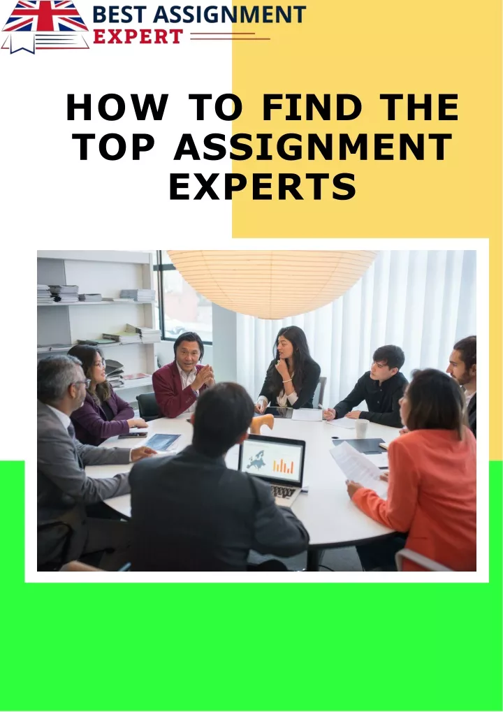 how to find the top assignment experts