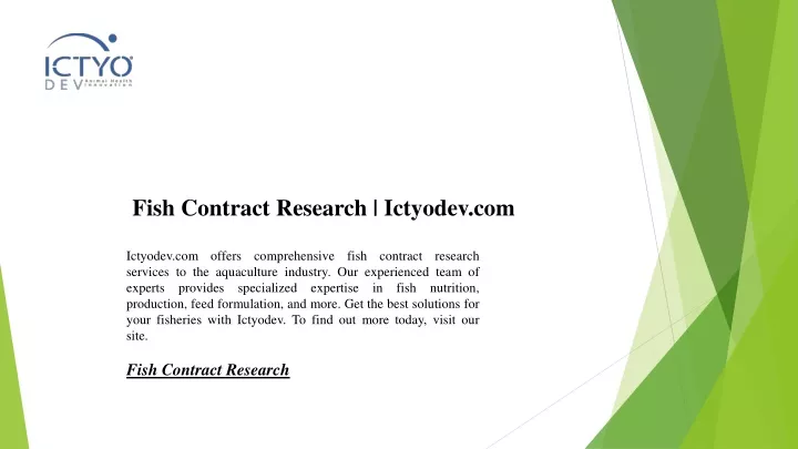 fish contract research ictyodev com