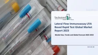 lateral flow immunoassay lfia based rapid test