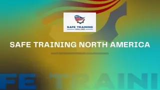 safe training north america