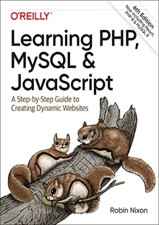 learning php mysql javascript a step by step