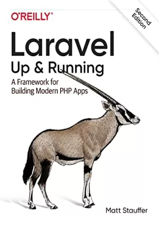 DOWNLOAD/PDF  Laravel: Up & Running: A Framework for Building Modern PHP Apps