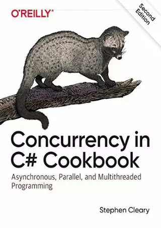 _PDF_ Concurrency in C# Cookbook: Asynchronous, Parallel, and Multithreaded Prog