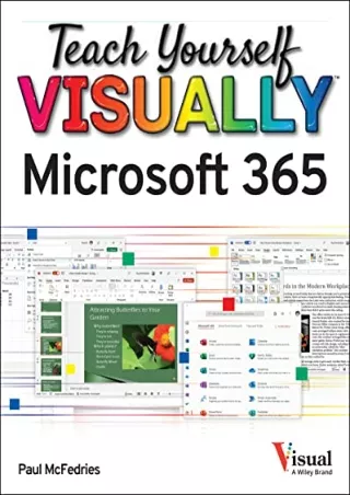 PDF/BOOK Teach Yourself VISUALLY Microsoft 365 (Teach Yourself VISUALLY (Tech))