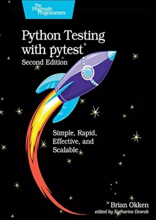python testing with pytest simple rapid effective