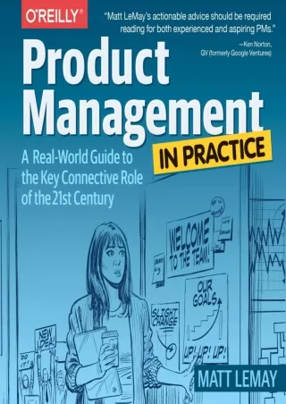 DOWNLOAD/PDF  Product Management in Practice: A Real-World Guide to the Key Conn