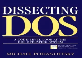 [DOWNLOAD PDF] Dissecting DOS ipad