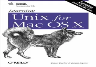 PDF Learning Unix for Mac OS X, 2nd Edition free