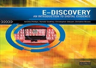 download E-Discovery: An Introduction to Digital Evidence (with DVD) kindle